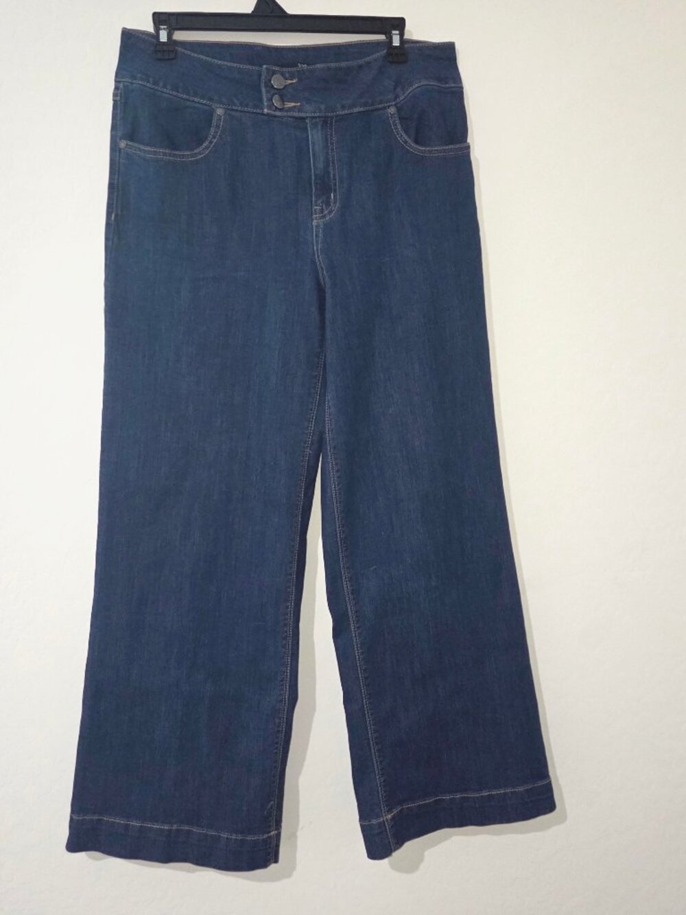 1822 Denim Wide Leg Jeans – Women’s Size 12 – Blue - Picture 3 of 9
